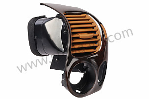 SIDE VENT Left-hand drive / brown/natural / brown/natural (T12) / WOOD / RIGHT / OPTION: DARK WOOD BURL (Option code: IXKC) (99655298502T12)