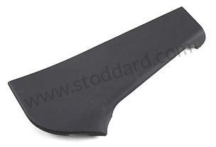 COVER Left-hand drive / black / black (A11) / LEATHER / OPTION: REAR SECTION OF CENTRE CONSOLE IN LEATHER (Option code: IXMZ) (99655299300A11)