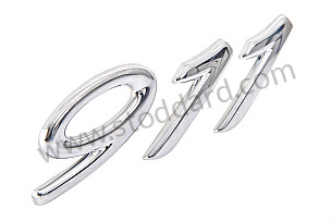 LOGO SILVER COLOUR / SILVER COLOUR / OPTION: SPECIAL MODEL MILLENNIUM (Option code: M094) (99655923705)