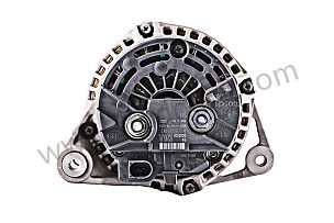 GENERATOR OPTION: VEHICLE WITH FACTORY ENGINE KIT (Option code: IX51), OPTION: TIPTRONIC TRANSMISSION (Option code: M249) / Up to engine number 664 12967 (99660301205)