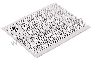 INDICATION STICKER  (99661021701)