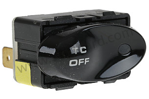 TIP SWITCH Left-hand drive / gloss black / gloss black (A02) / OPTION: TRACTION CONTROL SYSTEM (Option code: M222) (99661314100A02)