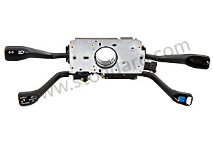 Steering Column Switch Assembly Multifunction Turn Signals, Etc. For Boxster 996 1997-2005 matt black/satin black / matt black/satin black (EWC) (99661321911EWC)