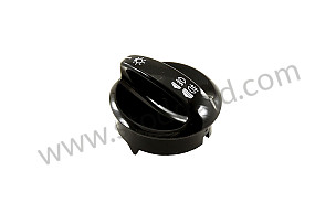 ROTARY KNOB gloss black / gloss black (A01) (99661353301A01)