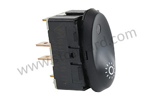 TIP SWITCH Left-hand drive / matt black / matt black (A05) / OPTION: ILLUMINATED FOOTWHEEL (Option code: IXX2) (99661398006A05)