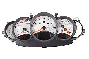 INSTRUMENT CLUSTER Left-hand drive / rally black / rally black (70C) / OPTION: INSTRUMENT DIAL PAINTED/ALUMINIUM LOOK FINISH (Option code: IX71) (9966419824970C)