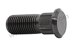 Wheel Stud 36mm Long For 356 356A 356B -- Standard Length For Drum Brake Cars  (NLA34132)