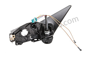 MIRROR BASE Left-hand drive / LEFT / OPTION: SEATING POSITION CONTROL FOR CONFORT SEAT, LEFT (Option code: M537) (A99673121902G2L)