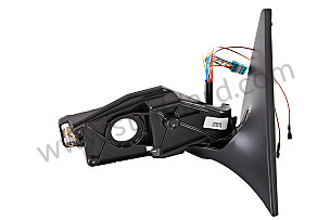 MIRROR BASE Left-hand drive / RIGHT / OPTION: SEATING POSITION CONTROL FOR CONFORT SEAT, LEFT (Option code: M537) (99673122002G2L)