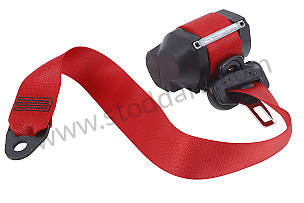 SEAT BELT indian red / indian red (N13) / RIGHT (99680303490N13)