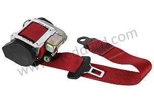 SEAT BELT indian red / indian red (N13) / LEFT (99680398103N13)