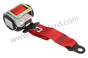 SEAT BELT indian red / indian red (N13) / RIGHT (99680398207N13)