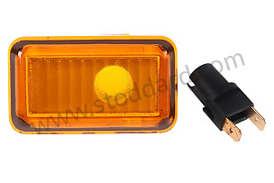 Fender Marker Light / Side Turn Signal 924 911 964 993 ORANGE / ORANGE (4A0949101)