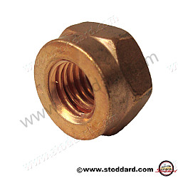 Nut For Muffler To Heat Exchanger Bolt 911 1965-89 930 M 10 MM (99908400202)