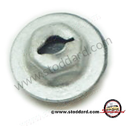 Badge Or Emblem Fastener Nut  (WHT004974)