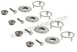 999 591 806 12 - Floor Mat Snap Fastener Set Of Four