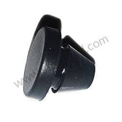 8mm Hole Plug, Black Rubber  (SIC70304450)