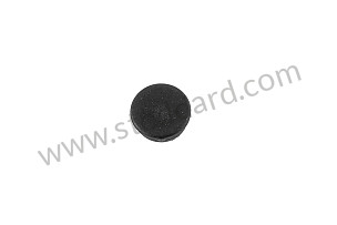 Flat Black Stopper 11.8 MM Dia. At Door Trim, 1989 911 Speedster, 1994 911 Speedster  (99970336740)