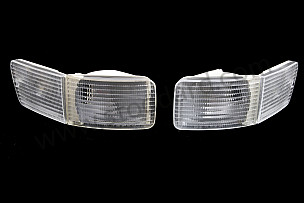 FRONT WHITE INDICATOR KIT FOR 964 (2 INDICATORS + 2 SIDE GLASS ELEMENTS)  (99A000071347)