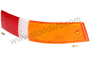 Euro Spec Rear Tail Light Lens, Right, 911 912 1965-1968 REAR RIGHT (SIC63140410)