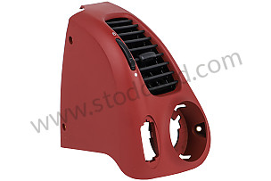 SIDE VENT Left-hand drive / boxster red / boxster red (M33) / Lacquer / LEFT (99655222506M33)