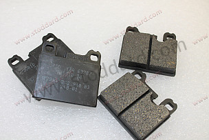 Genuine Porsche Rear Brake Pad Set For 911 912 1969-83, 912e, And 911 Turbo 76-77 REAR (91135295003)