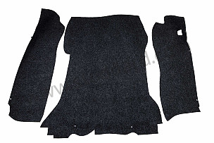 FRONT BOOT CARPET KIT  (99A000073074)