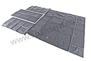 Black Headliner, Coupe With Sunroof. 911 912 1965-89 930 912 WITH SUN ROOF / BLACK / BLACK (91155505511700)