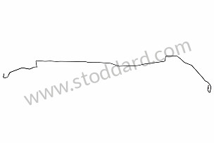 BRAKE LINE REAR RIGHT (95535517811)
