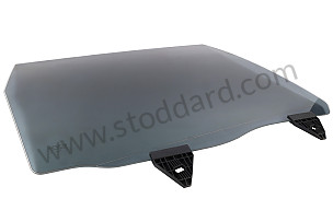 DOOR GLASS RIGHT / OPTION: HEAT INSULATING GLASS AT REAR METALLIZED (Option code: IQL6) (95554261205)