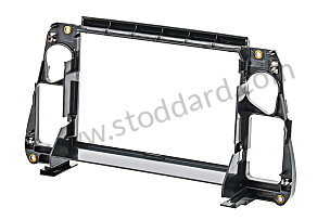 SUPPORT FRAME Left-hand drive / black / black (01C) / OPTION: PCM2 BASE MODE INCL RADIO (Option code: M665) (9965522311201C)