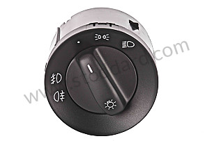 LIGHT SWITCH MATT BLACK / MATT BLACK (6N3) / OPTION: WITHOUT SPECIAL LOW BEAM MODE (Option code: I8K0), OPTION: DAYTIME DRIVING LIGHT SETTING SCANDINAVIA (Option code: I8K1), OPTION: DAYTIME DRIVING LIGHT SETTING CANADA (Option code: I8K4), OPTION: WITHOUT SPECIFIC DRIVING LIGHT CIRCUIT USA (Option code: I9C8) (955613235026N3)