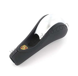 SELECTOR LEVER black / black (VRJ) / OPTION: TIPTRONIC SELECTOR LEVER IN ALUMINIUM/LEATHER (Option code: IX46) (99642698111VRJ)