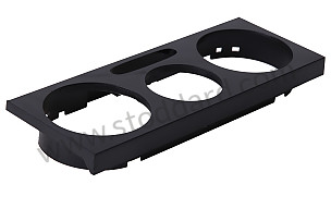 FRAME Left-hand drive / black / black (01C) / OPTION: WITHOUT AIR CONDITIONER (Option code: M574) (9865521530001C)