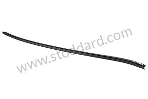 WATER DRAIN STRIP Rally black / Rally black (03C) / LEFT (9555593270003C)
