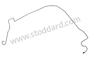 BRAKE LINE REAR LEFT (95535517712)