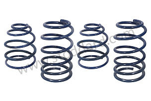 KIT WITH 4 SHORT EIBACH SPRINGS WITH HOMOLOGATION TUV (99A000077451)