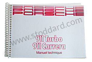 USER AND TECHNICAL MANUAL FOR YOUR VEHICLE IN FRENCH 911 CARRERA 911 TURBO 1989 INSCRIPTION IN FRENCH (WKD91103089)