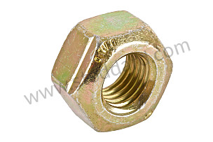 Special Lock Nut 10x1.5 MM, Engine Mount - 4 Cyl 924, 944, 968 Series N.022.149.2  (N0221492)