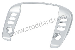 TRIM FOR SWITCH Left-hand drive / OPTION: ARCTIC GREY (Option code: IXKW) (99655296713)