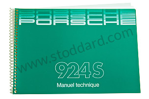 USER AND TECHNICAL MANUAL FOR YOUR VEHICLE IN FRENCH 924 S 1988 INSCRIPTION IN FRENCH (WKD92403088)