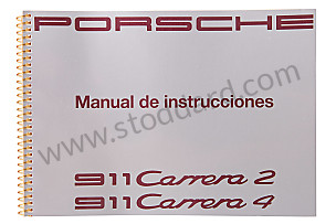 USER AND TECHNICAL MANUAL FOR YOUR VEHICLE IN SPANISH 911 1991 WRITTEN IN SPANISH (WKD96405091)