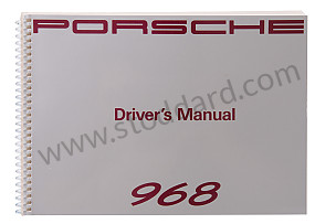 USER AND TECHNICAL MANUAL FOR YOUR VEHICLE IN ENGLISH 968 1992 WRITTEN IN ENGLISH (WKD96802092)