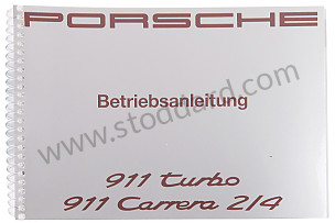 USER AND TECHNICAL MANUAL FOR YOUR VEHICLE IN GERMAN 911 CARRERA 1992 WRITTEN IN GERMAN (WKD96401092)
