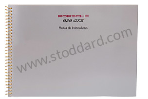 USER AND TECHNICAL MANUAL FOR YOUR VEHICLE IN SPANISH 928 1994 WRITTEN IN SPANISH (WKD92805094)