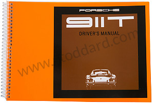 USER AND TECHNICAL MANUAL FOR YOUR VEHICLE IN ENGLISH 911 T 1969 WRITTEN IN ENGLISH (WKD461320)