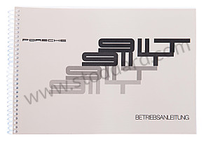 USER AND TECHNICAL MANUAL FOR YOUR VEHICLE IN GERMAN 911 T 1972 WRITTEN IN GERMAN (WKD462810)