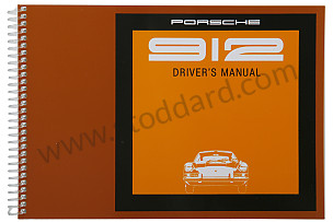 USER AND TECHNICAL MANUAL FOR YOUR VEHICLE IN ENGLISH 912 1969 WRITTEN IN ENGLISH (WKD461620)