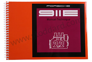 USER AND TECHNICAL MANUAL FOR YOUR VEHICLE IN FRENCH 911 E 1970 INSCRIPTION IN FRENCH (WKD461830)