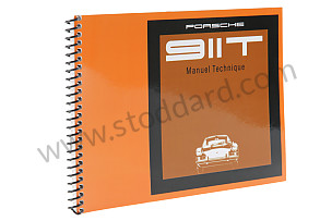 USER AND TECHNICAL MANUAL FOR YOUR VEHICLE IN FRENCH 911 T 1968 INSCRIPTION IN FRENCH (WKD461230)